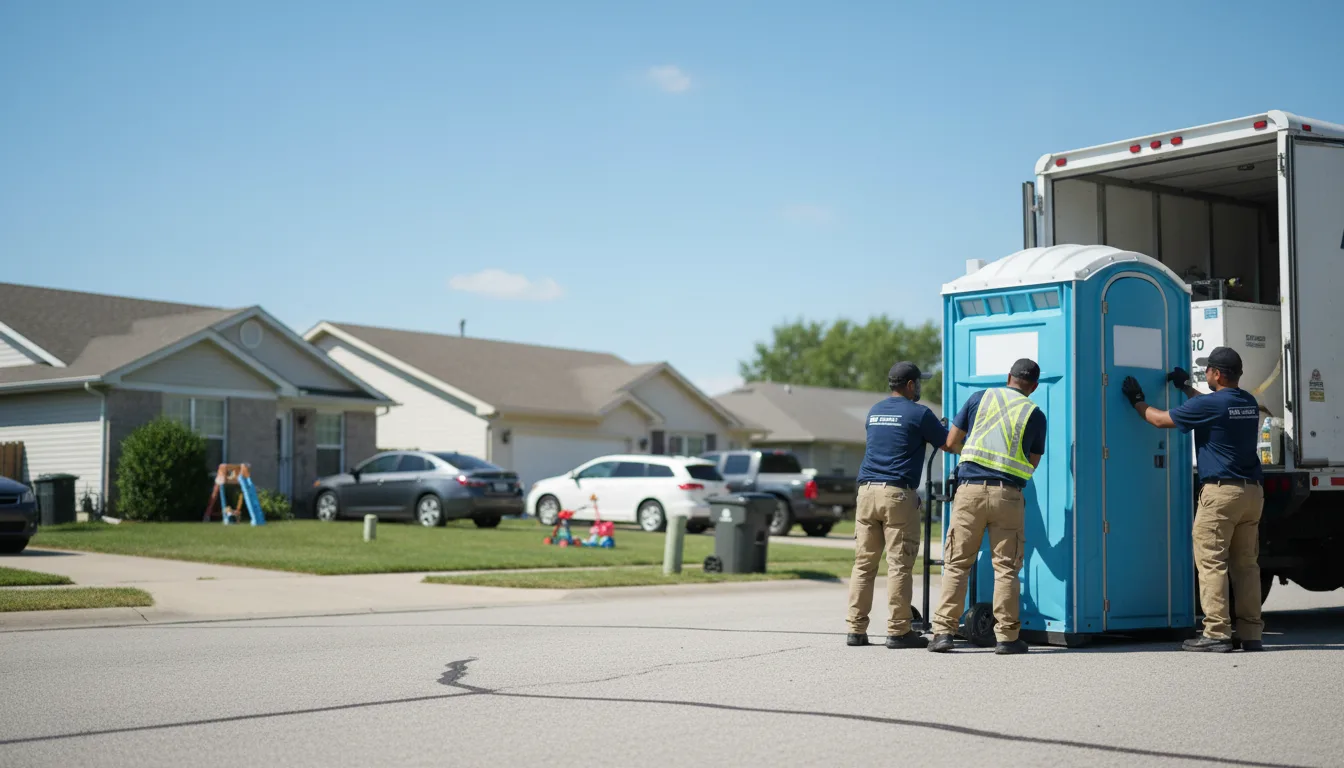 Standard Porta Potty Rentals in Lancaster, WI near me